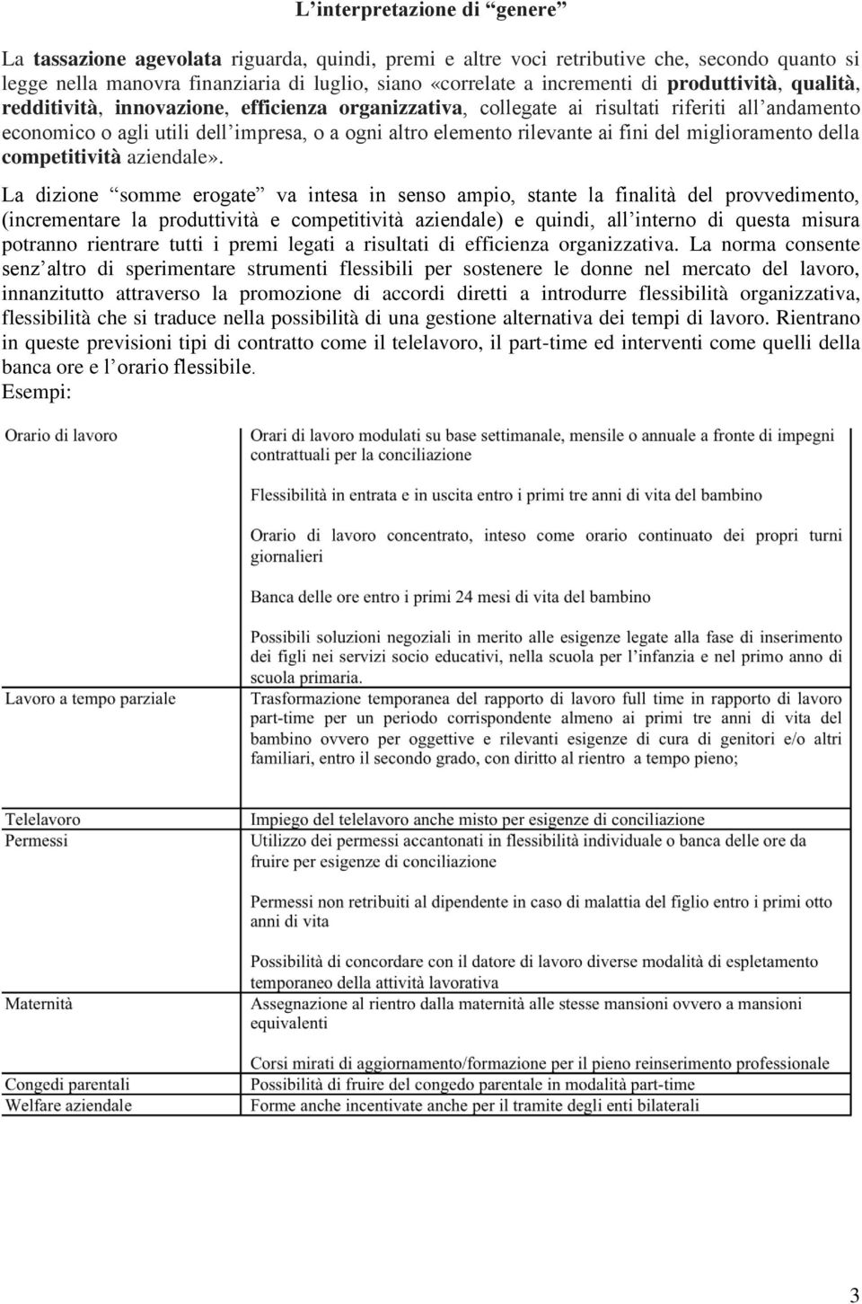 del miglioramento della competitività aziendale».