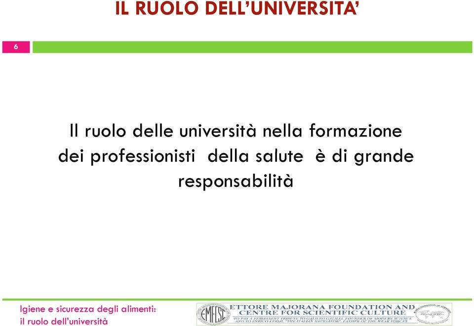 formazione dei professionisti i