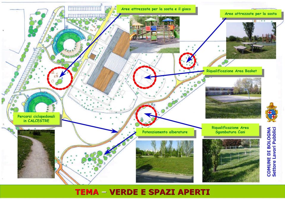 CALCESTRE in CALCESTRE Ptnziamnt albratur Ptnziamnt albratur Riqualificazin Ara Riqualificazin