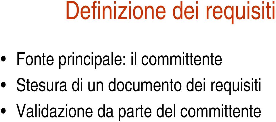 Stesura di un documento dei