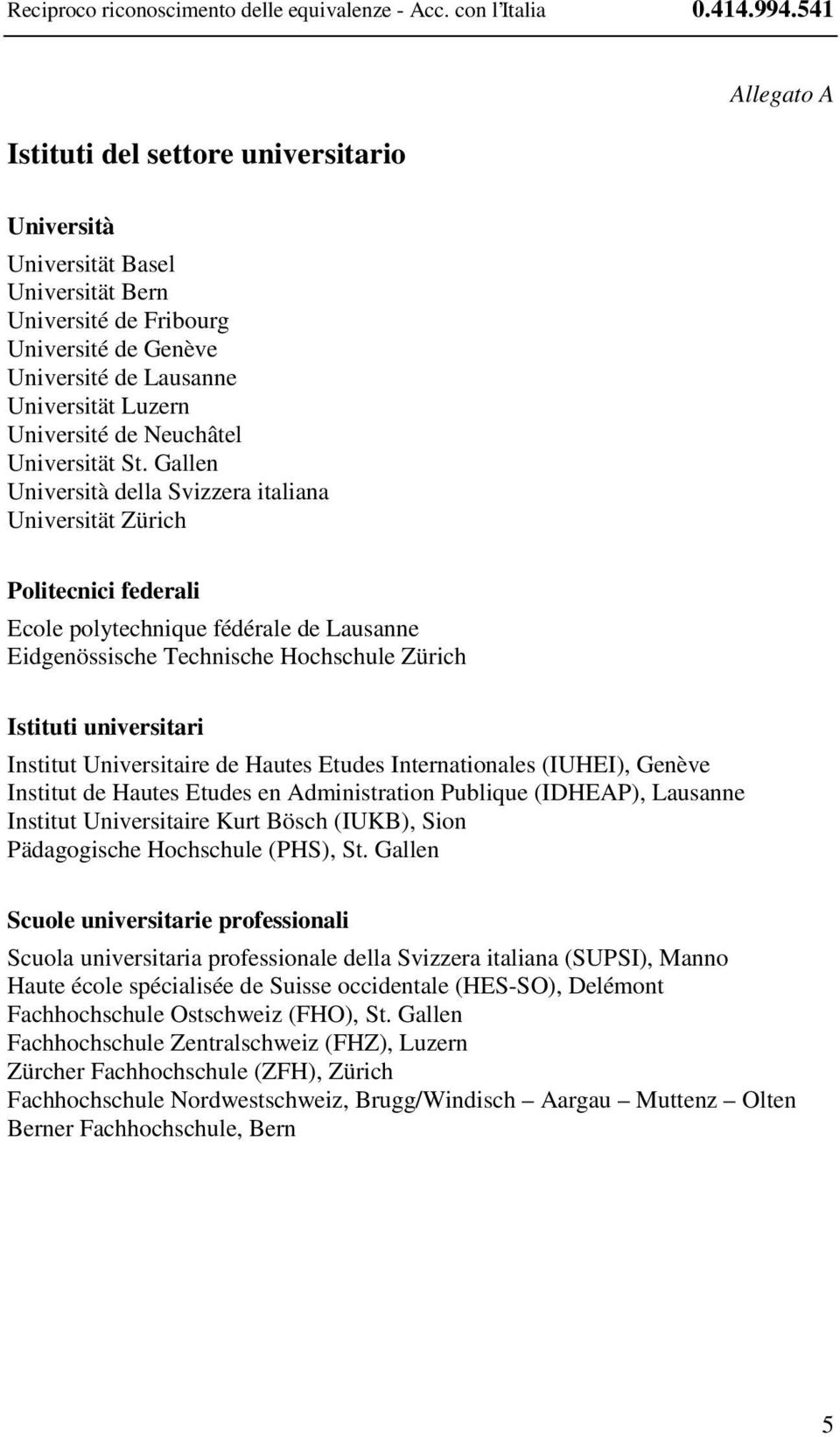 Neuchâtel Universität St.