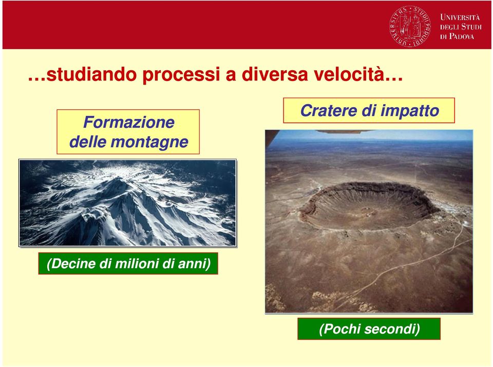 montagne Cratere di impatto