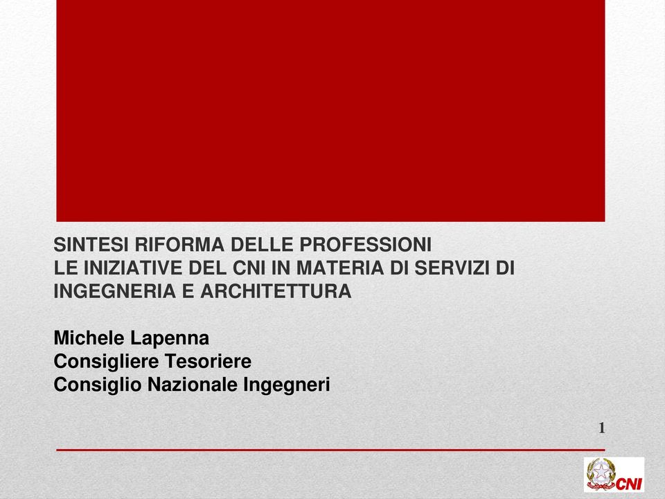 INGEGNERIA E ARCHITETTURA Michele Lapenna