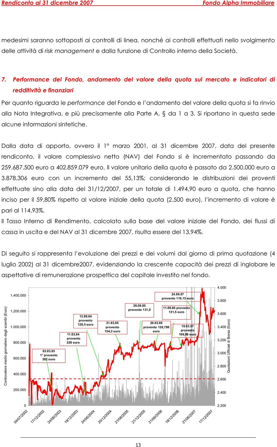 rinvio alla Nota Integrativa, e più precisamente alla Parte A, da 1 a 3. Si riportano in questa sede alcune informazioni sintetiche.