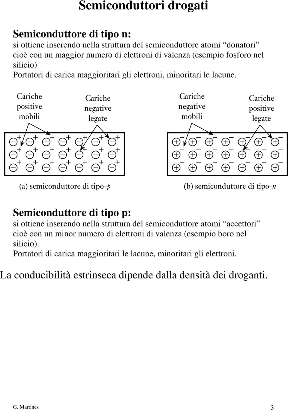 Semiconduttore di tipo p: si ottiene inserendo nella struttura del semiconduttore atomi accettori cioè con un minor numero di elettroni di valenza