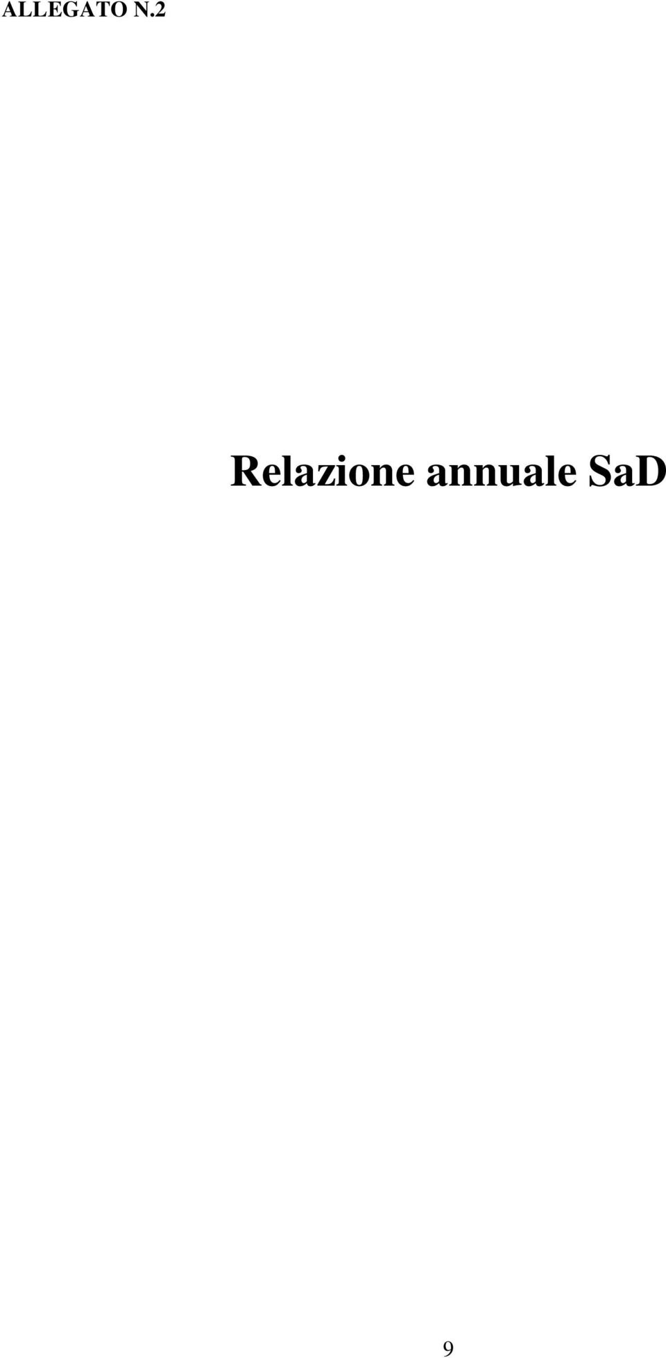 Relazione