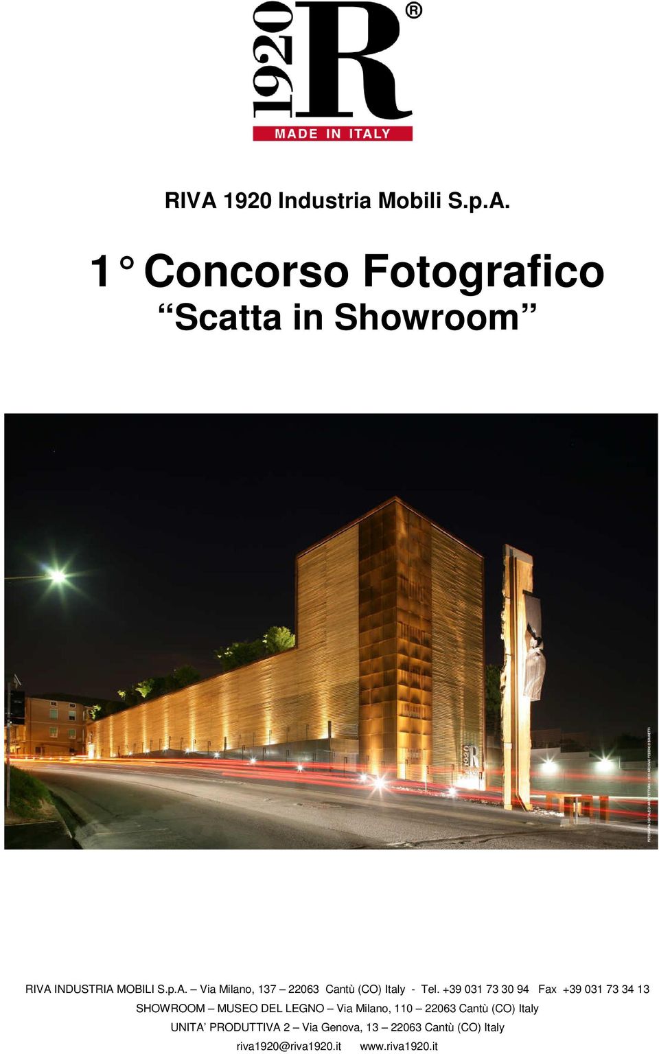 p.A. 1 Concorso