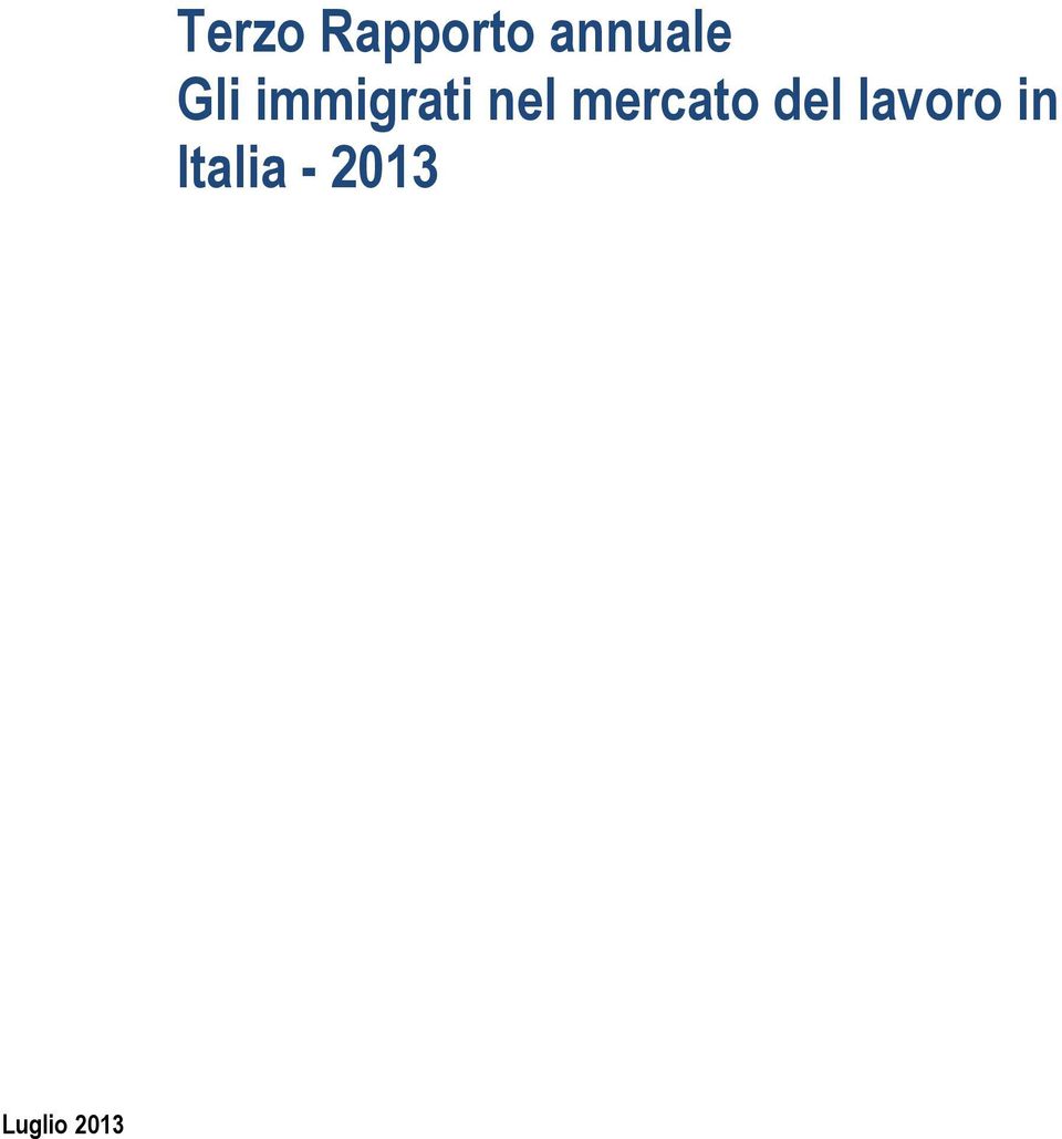 immigrati nel mercato