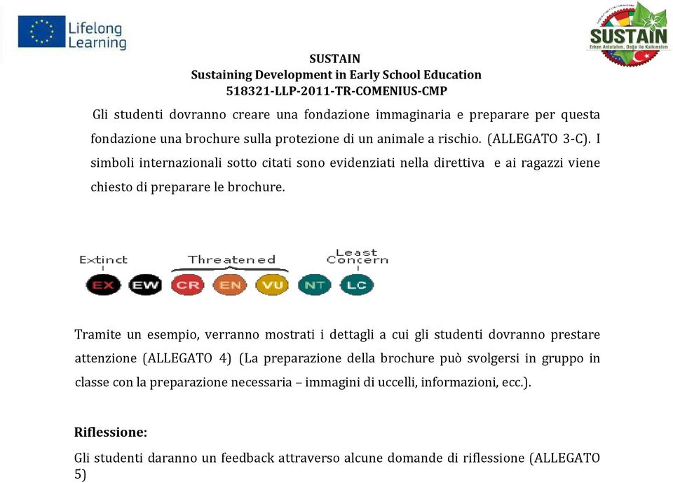 Tramite un esempio, verranno mostrati i dettagli a cui gli studenti dovranno prestare attenzione (ALLEGATO 4) (La preparazione della brochure può svolgersi in