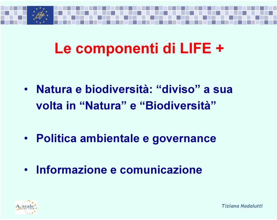Natura e Biodiversità Politica