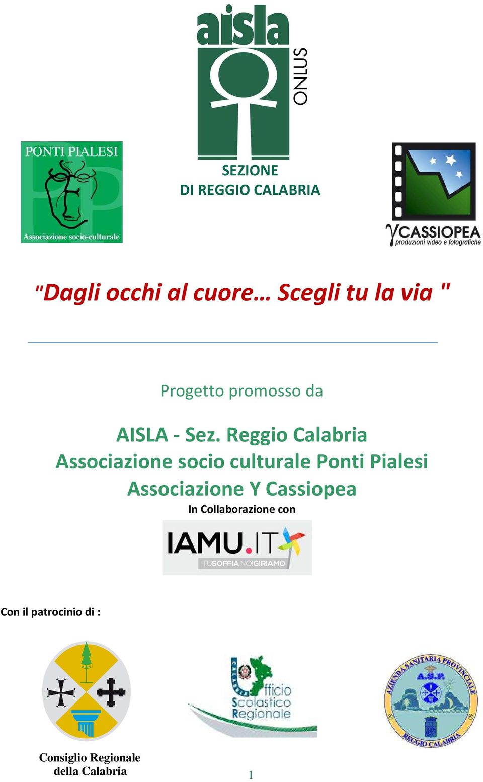 Reggio Calabria Associazione socio culturale Ponti Pialesi