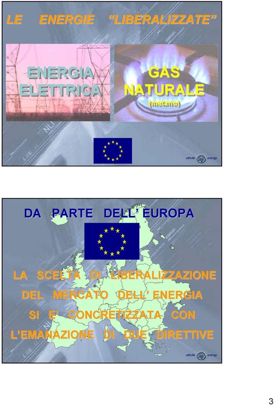 DI LIBERALIZZAZIONE DEL MERCATO DELL ENERGIA SI