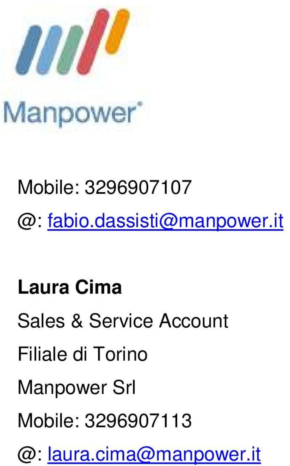 it Laura Cima Sales & Service Account