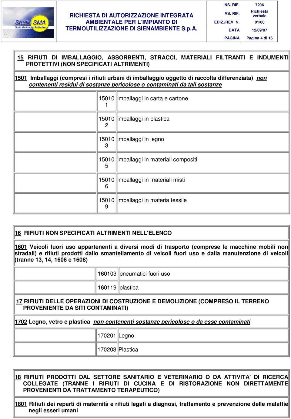 1 15010 2 15010 3 15010 5 15010 6 15010 9 imballaggi in carta e cartone imballaggi in plastica imballaggi in legno imballaggi in materiali compositi imballaggi in materiali misti imballaggi in