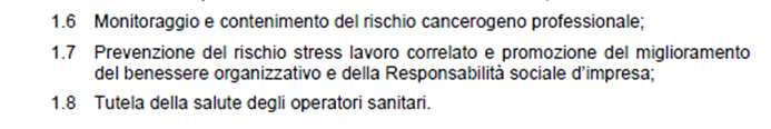 Piano Regionale Prevenzione 2015-2018 Il programma prevede l attivazione di percorsi di informazione, formazione e assistenza dirette ai Medici Competenti