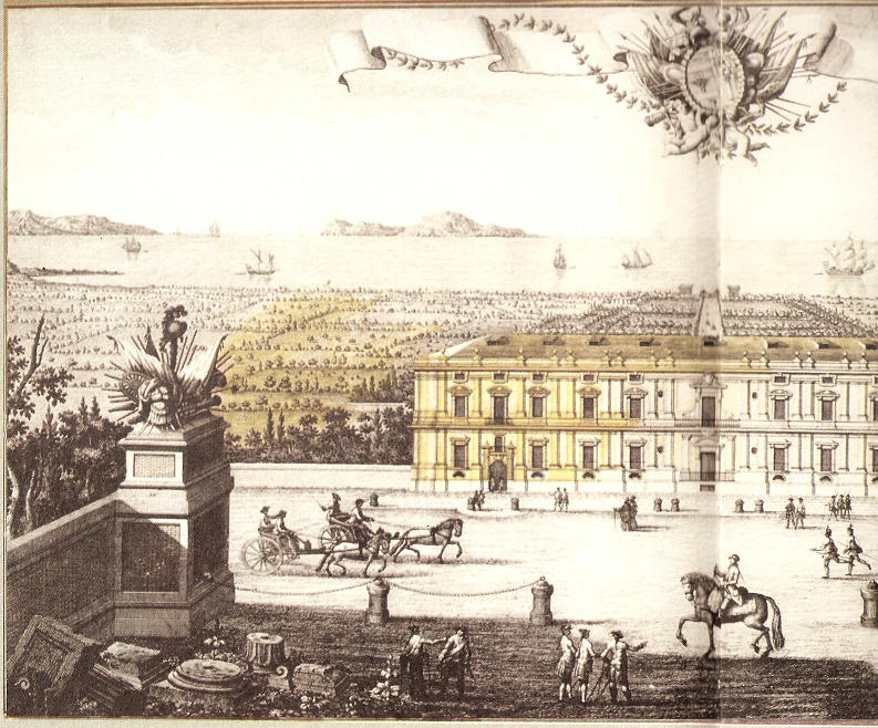 L immagine è veramente un documento importante, non solo per la storia della Villa ma anche per avere un idea al 1777 del territorio.