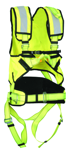 P-50-HV+ FLUORESCENTE GILET ALTA VISIBILITA COLORI DISPONIBILI ARANCIO GIALLO PUNTO DI DORSALE 1.460 g 1.