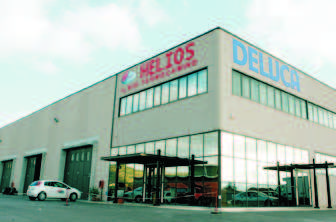Helios Tecnologie una storia di successo tutta italiana Helios Tecnologie fa parte del gruppo De Luca, azienda che da circa 30 anni si occupa di lavorazioni metalliche.