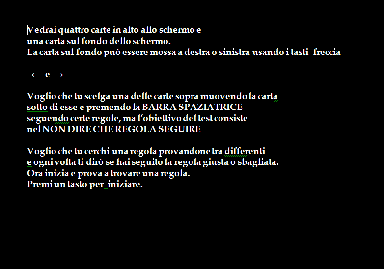 Nome file (senza estensione)? Inserire il CODICE SOGGETTO Cliccare Invio sulla tastiera Cognome? Inserire lo stesso codice inserito sopra Cliccare Invio sulla tastiera Nome?