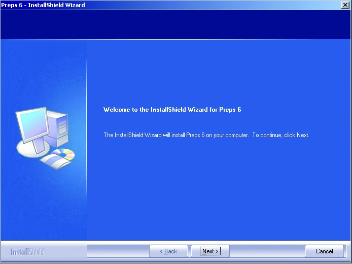 Installazione dell'imposition Power Kit 1 Accedere al computer come Amministratore. Ottenere i file del software. Il file Preps_6-0-0_Win_Installer.exe è disponibile sul DVD.