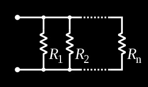 Circuiti in serie e parallelo Si parla di collegamento in serie quando due o più componenti sono collegati in modo da formare un percorso unico per la corrente elettrica che li attraversa; nel caso