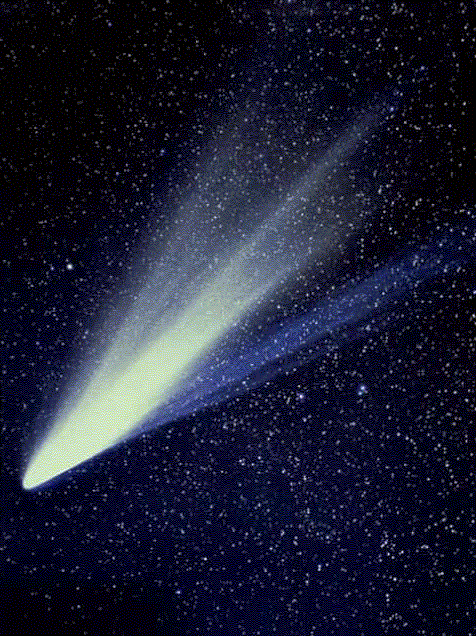 Il nucleo della cometa Halley: una mistura di ghiacci e materiale roccioso (Palla di neve sporca) Le