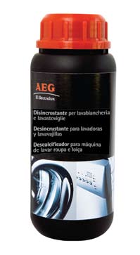 AEG accessori & detergenti lavaggio 9 Disincrostante per lavastoviglie e lavatrice Rimuove il calcare dalla lavatrice e dalla lavastoviglie aiutando a mantenere inalterate le prestazioni nel tempo.