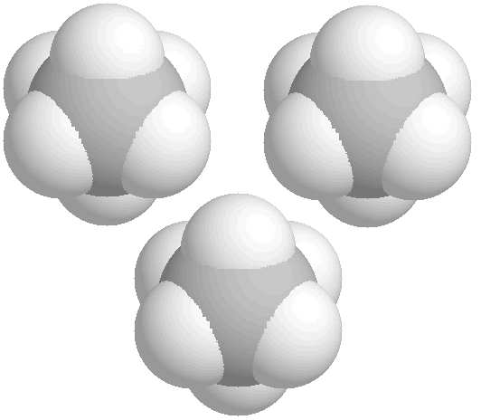 La superficie C 2 H 6 presenta 3 minimi equivalenti per l'etano, in ciascuno la disposizione dei nuclei presenta simmetria D 3d a 1 b a 3 b 3 2 2 1 c c 2 a b 1 c 3 corrispondono