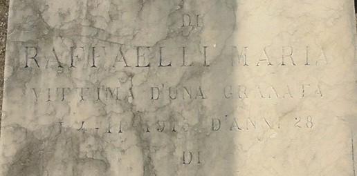 *Raffaelli Maria n. Volano 20.10.1887 a.