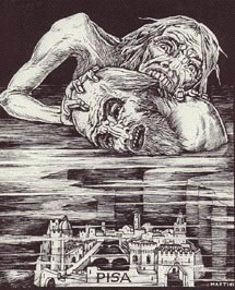 IL RACCONTO DEL CONTE UGOLINO Dopo il sogno rivelatore il conte sentì i figli piangere nel sonno per la fame e chiudersi a chiave l uscio della torre.