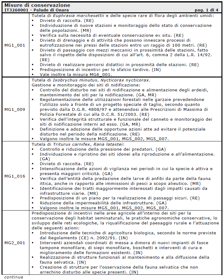 Selezione di screening D.G.R.V.