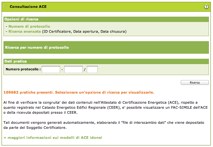 4. Servizi dedicati agli Enti locali 4.1. Consultazione ACE a.