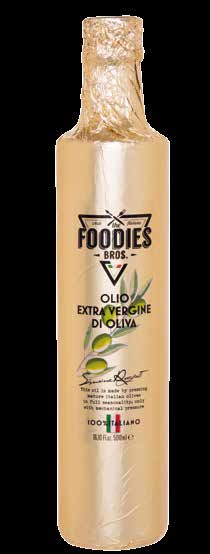 OLIO EXTRAVERGINE DI OLIVA 100% ITALIANO L olio extra vergine di oliva di Foodies Bros.