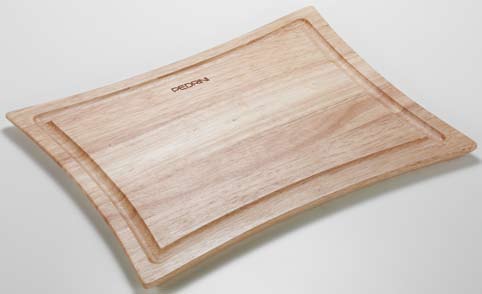 25 9008 Tagliere legno rettangolare cm 20,30x25,4 Rectangular wood chopping board 8 x