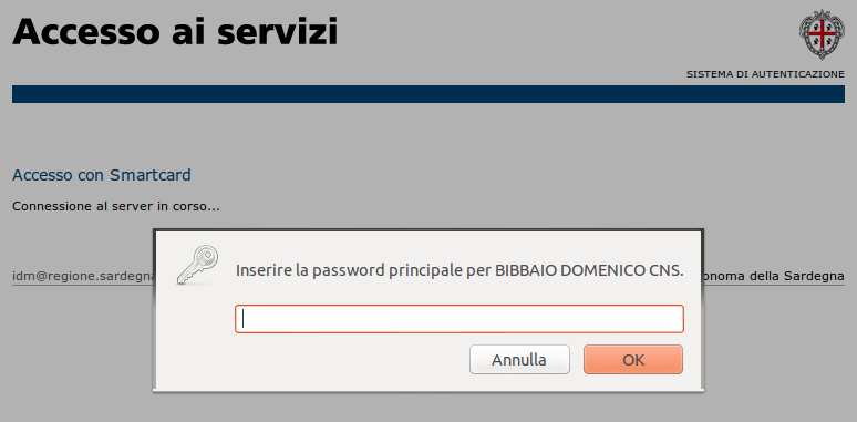 2. Sul sito TSCNS, entrare nell Area riservata cliccando su link Accedi posto in alto a destra 3.