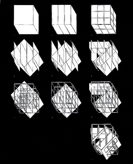 Peter Eisenman, House III, 1970 «In House III, Eisenman va fino in fondo al suo metodo: si tratta di esibire il