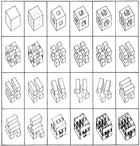 Peter Eisenman, House IV, Falls Village,