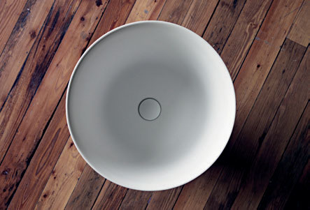 HANDMADE HANDMADE 238 HANDMADE LAVABO FREESTANDING IN CERAMILUX FREESTANDING WASHBASIN IN CERAMILUX Design Michael Schmidt