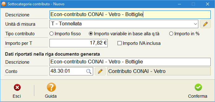 Mon Ami 3000 Contributi Gestione dei contributi accessori (CONAI, COBAT, RAEE, PFU, ecc.) Prerequisiti L opzione Contributi è disponibile per le versioni Vendite, Azienda Light e Azienda Pro.