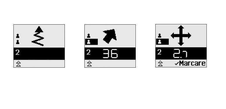 ricerca artva 39 artva apparecchio Barryvox Pulse 4 modalità RICEZIONE aspetto del display (elementi principali ) fase della ricerca per qualche istante dopo il passaggio in modalità SEND numero