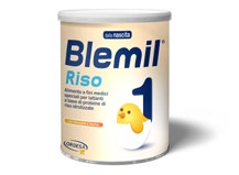 Blemil 1 Riso La formula di inizio a base di proteine vegetali del riso per il trattamento dell'allergia alle proteine del latte vaccino (APLV) Formula ipoallergenica: tollerata da oltre il 90% dei
