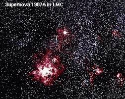 Da dove provengono questi neutrini? Dalle esplosioni di supernovae emette in un minuto l energia emessa dal Sole in duecento anni il 99% dell'energia emessa va in neutrini!