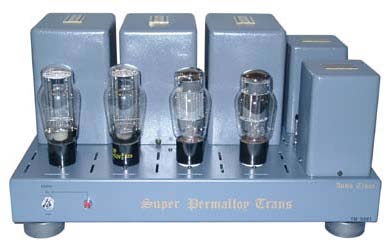 AMPLIFICATORI FINALI TM-9501 Finale stereo push-pull valvola 6AS7G in classe A1, nuclei in Super Permalloy.