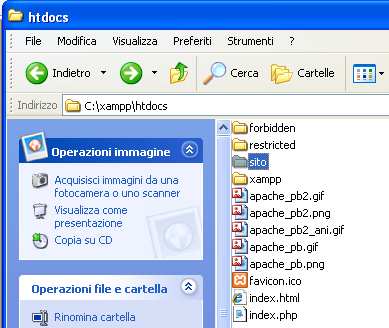 REPERIRE IL SOFTWARE NECESSARIO - XAMPP Per installare far funzionare Joomla in locale è necessario avere un web server installato sul proprio PC.