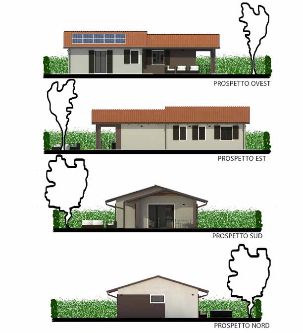 ARBRA 99 Moderna per paesaggi rurali Arbra è una linea di case eleganti e adattabili a ogni tipo di paesaggio.