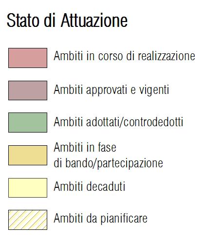 STATO DI ATTUAZIONE DELLA PIANIFICAZIONE Ponte di Nona - Lunghezza Castelverde Osa S.