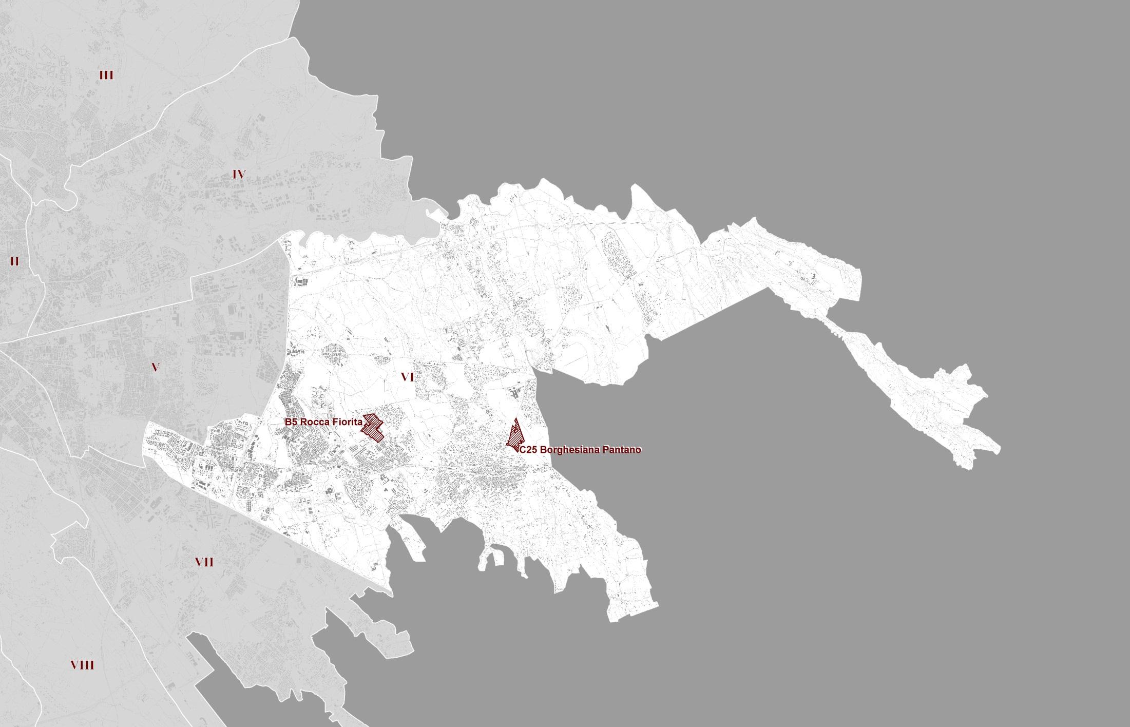 MUNICIPIO VI Localizzazione dei