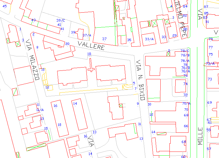 dla mappa satellite d responsabile S.I.T. di Di foto I.G.M.