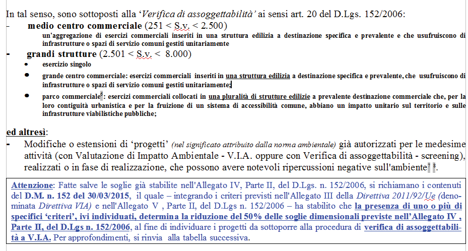 Durata I progetti sottoposti alla VIA devono essere realizzati entro cinque anni dalla