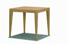 MAHLER TAVOLO QUADRATO CM 90X90X74 H CM 80X80X74 H / MAHLER TAVOLO RETTANGOLARE CM 200X90X74 H CM 160X90X74 H MAHLER SQUARE TABLE CM